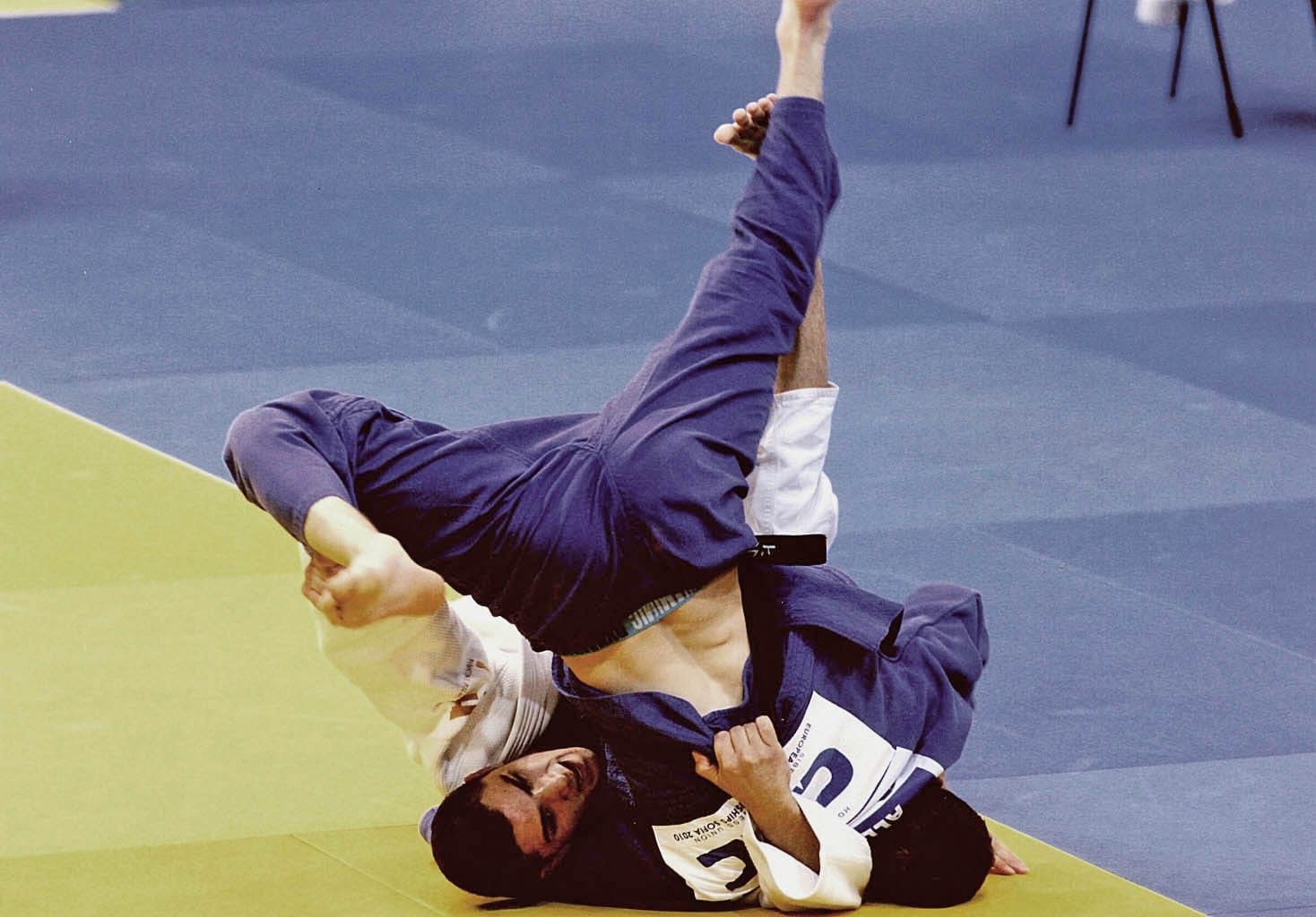 Andreas Tricomitis representing Cyprus at the World Judo Championships