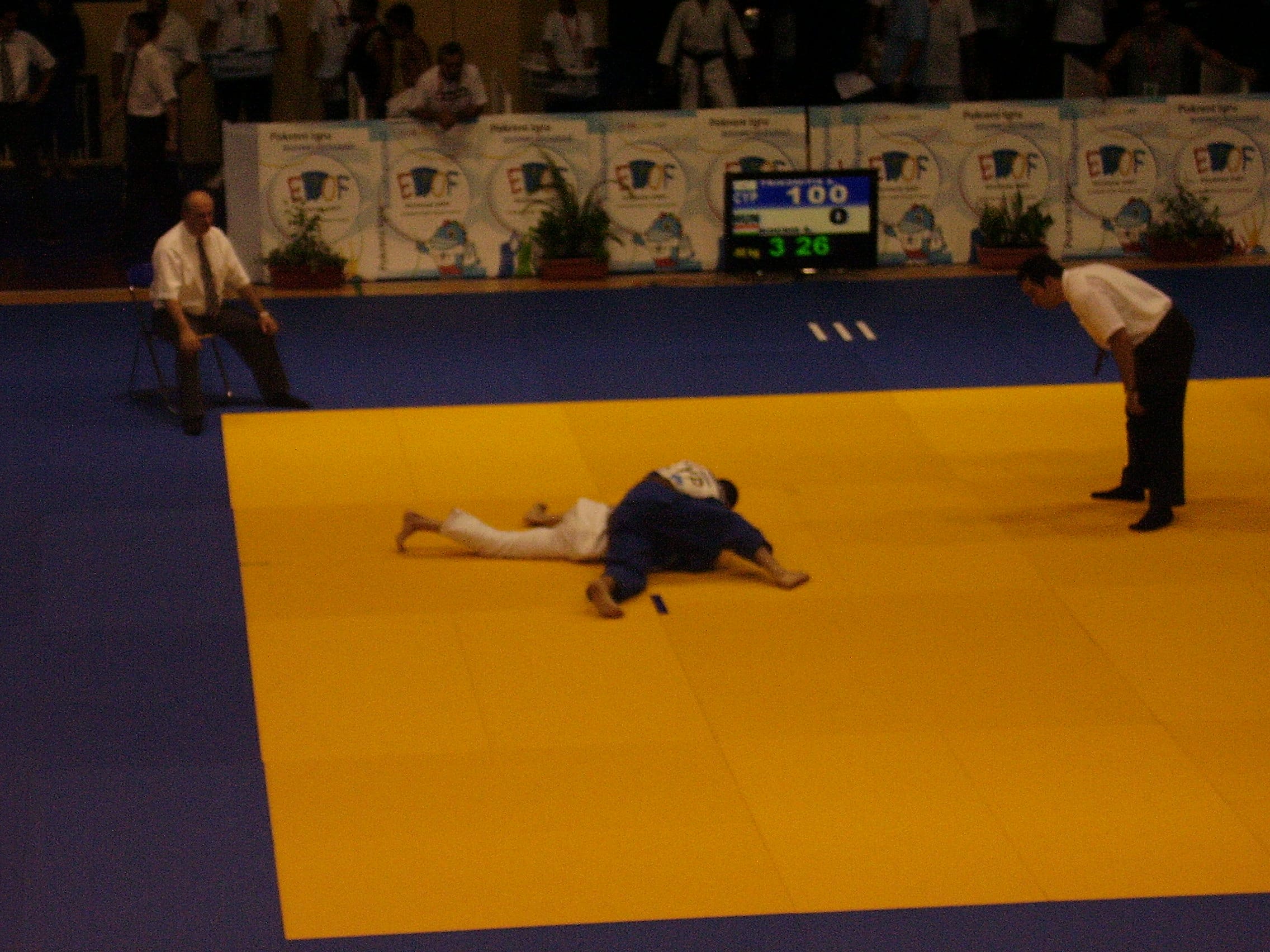 Andreas Tricomitis competing for Cyprus at the 2007 Youth Olympic Games